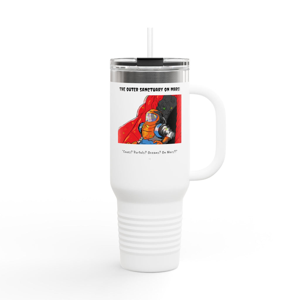 "The Outer Sanctuary on Mars" 40oz Insulated Travel Mug