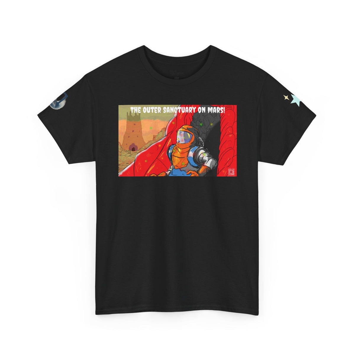 "The Outer Sanctuary on Mars" Heavy Cotton Graphic Tee