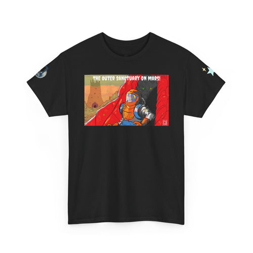 "The Outer Sanctuary on Mars" Heavy Cotton Graphic Tee