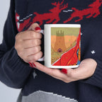 "The Outer Sanctuary on Mars" Ceramic Mug (11oz & 15oz)