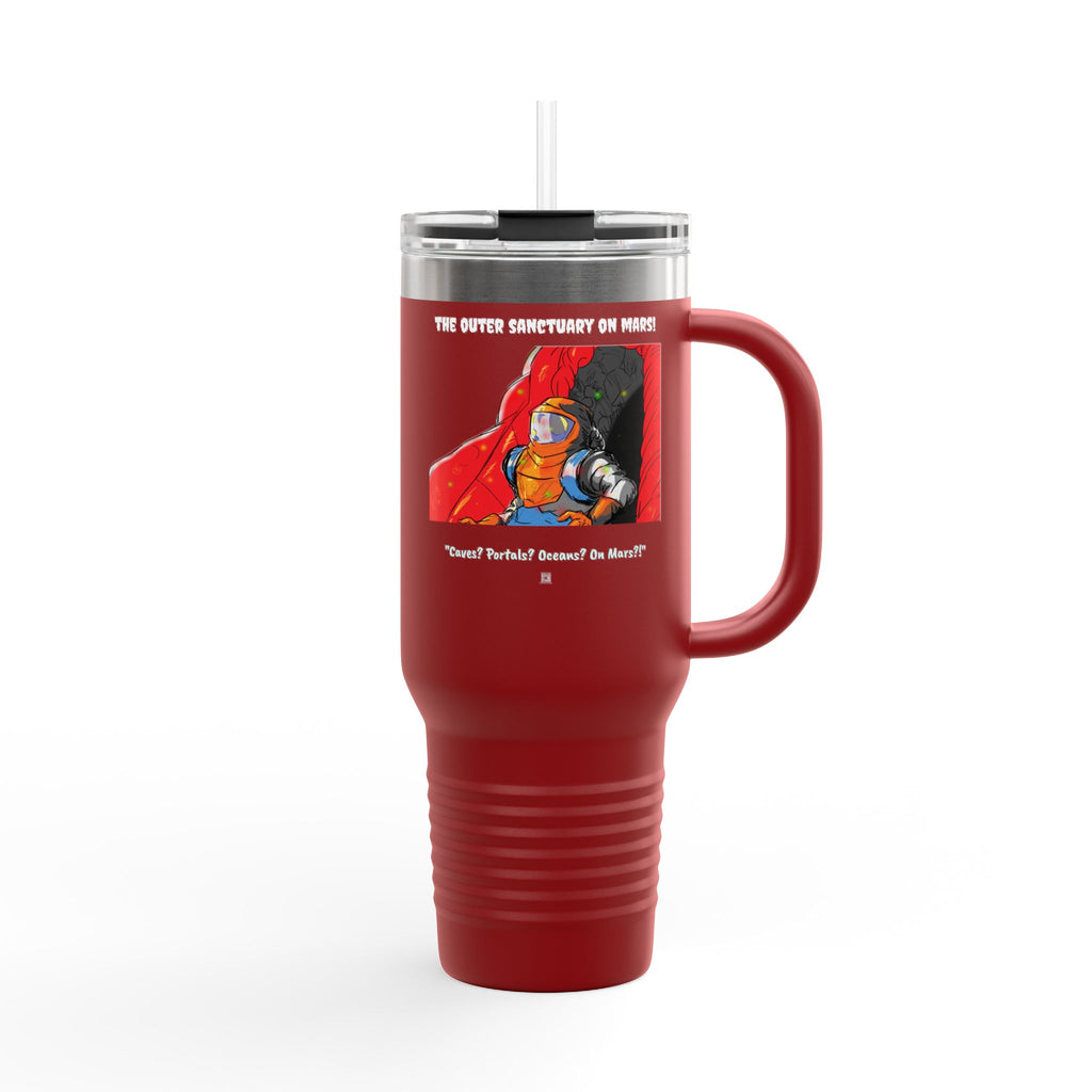 "The Outer Sanctuary on Mars" 40oz Insulated Travel Mug