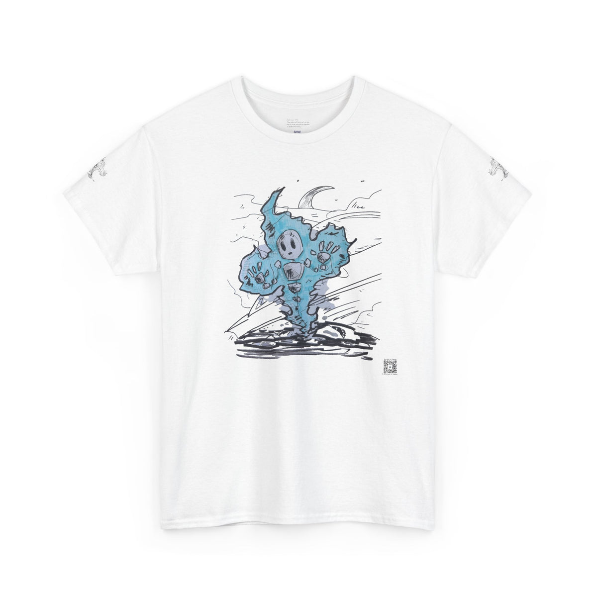 "Neutral Plasmid" Heavy Cotton Tee