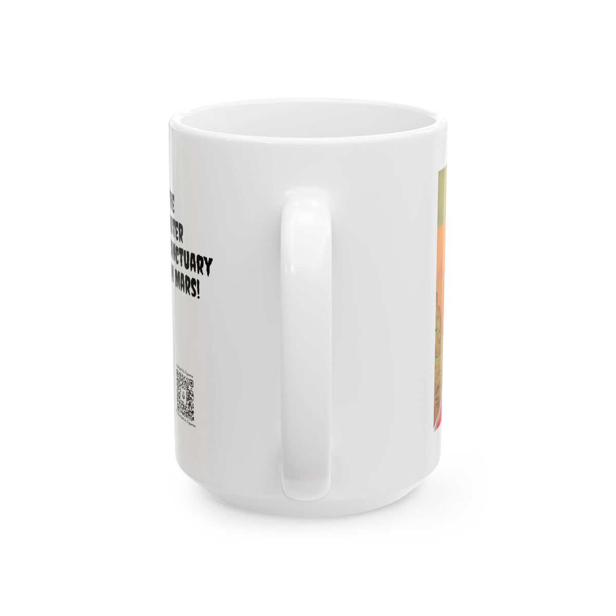 "The Outer Sanctuary on Mars" Ceramic Mug (11oz & 15oz)
