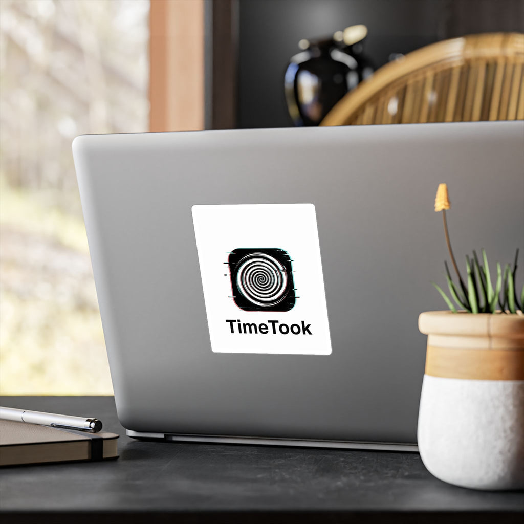"TimeTook" Kiss-Cut Vinyl Stickers