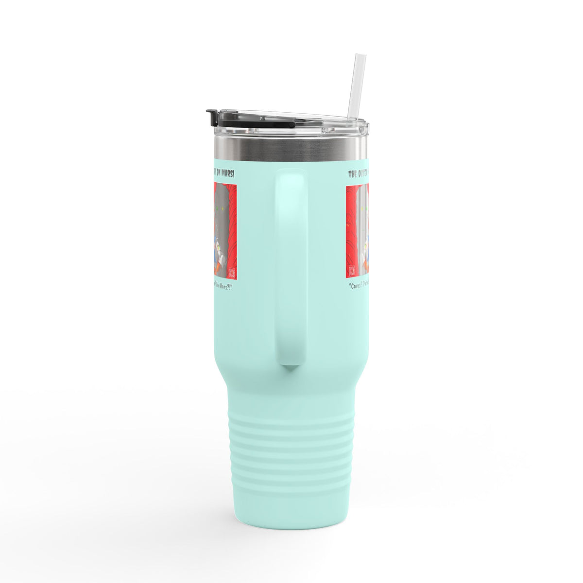 "The Outer Sanctuary on Mars" 40oz Insulated Travel Mug