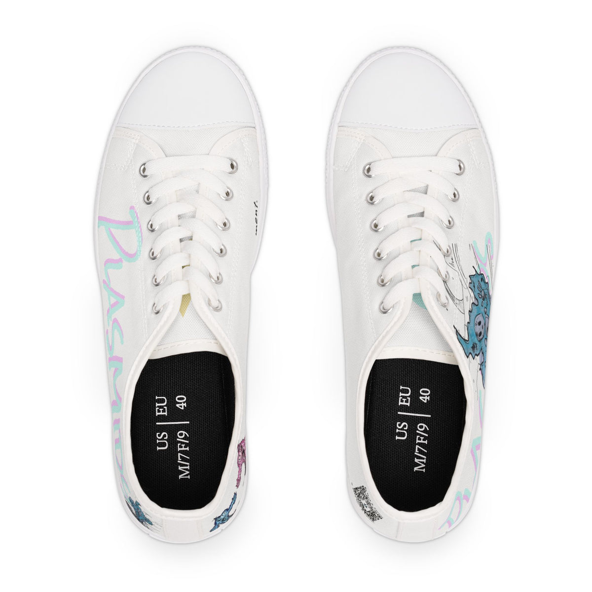 Zapatillas de Lona Bajas "Plasmid de Energía Neutral" para Mujer