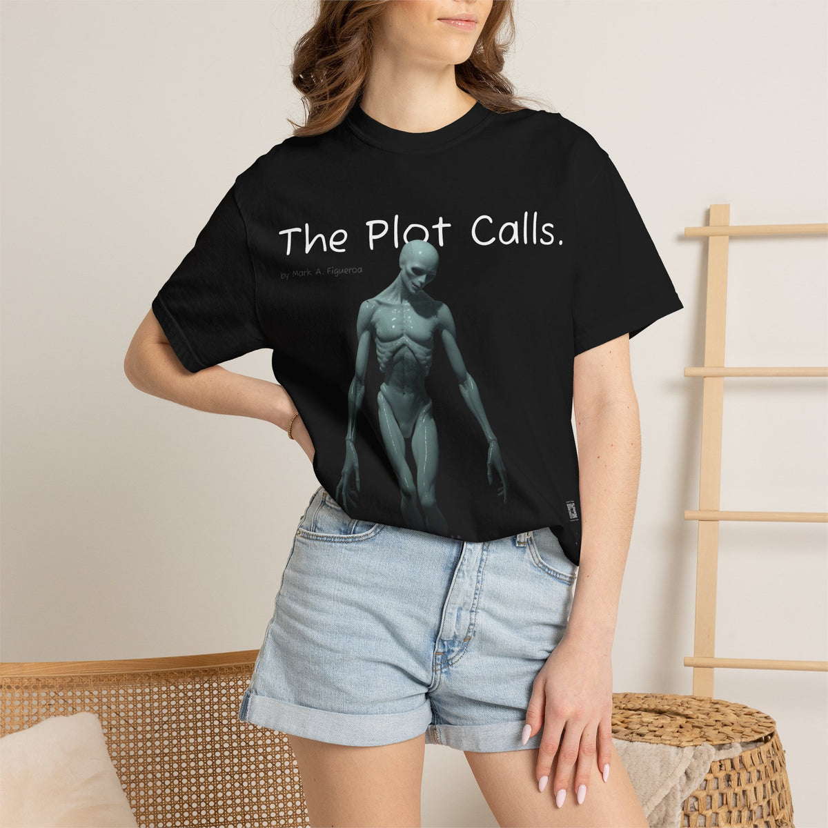 Pallid "The Plot Calls" Unisex Graphic Tee | Black or Navy Comfort Colors