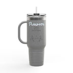 "Plasmids" 40oz Insulated Travel Mug