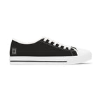 "The Outer Sanctuary on Mars" Women's Low Top Canvas Sneakers
