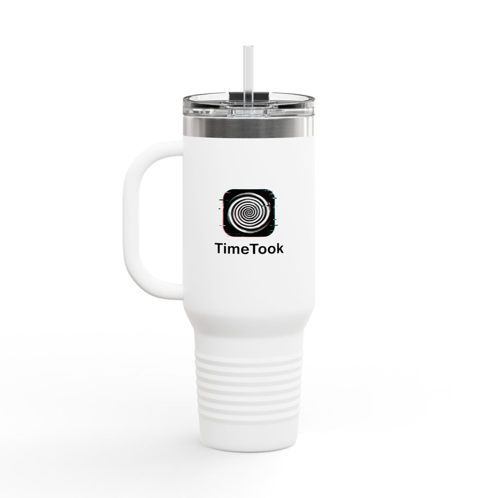 "TimeTook" 40oz Insulated Travel Mug