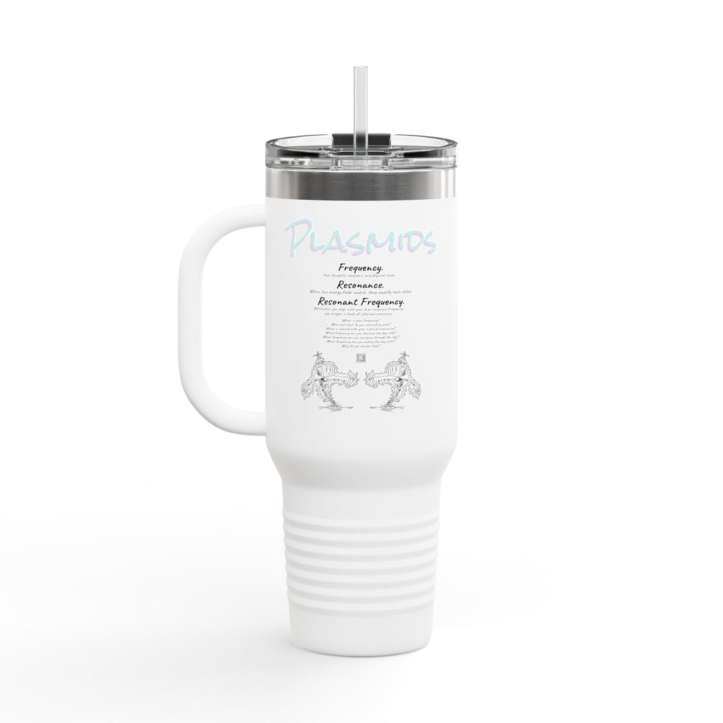 "Plasmids" 40oz Insulated Travel Mug