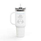 "Plasmids" 40oz Insulated Travel Mug