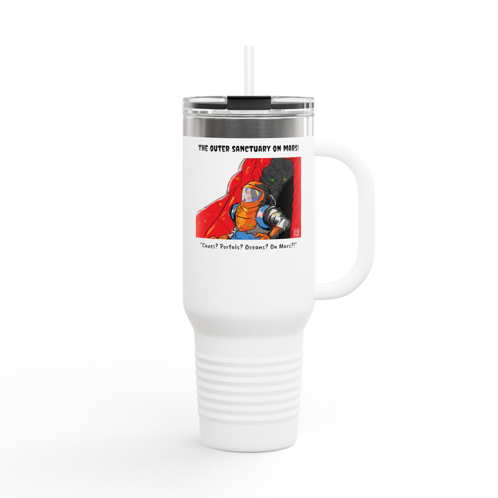 "The Outer Sanctuary on Mars" 40oz Insulated Travel Mug