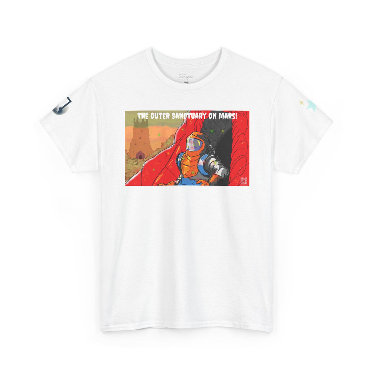 "The Outer Sanctuary on Mars" Heavy Cotton Graphic Tee