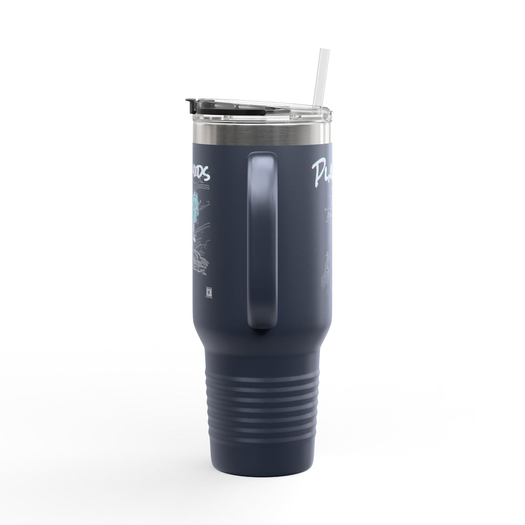 "Plasmids" 40oz Insulated Travel Mug