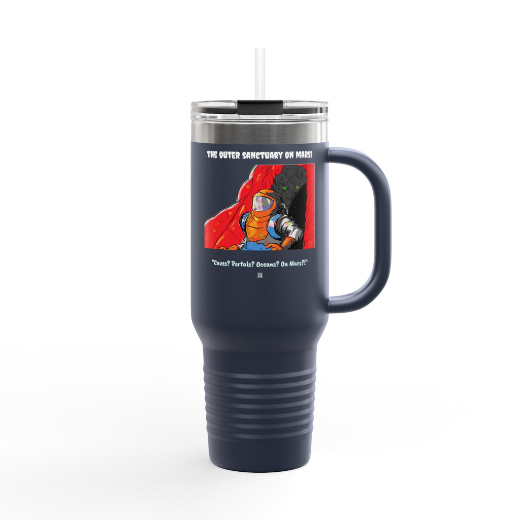 "The Outer Sanctuary on Mars" 40oz Insulated Travel Mug