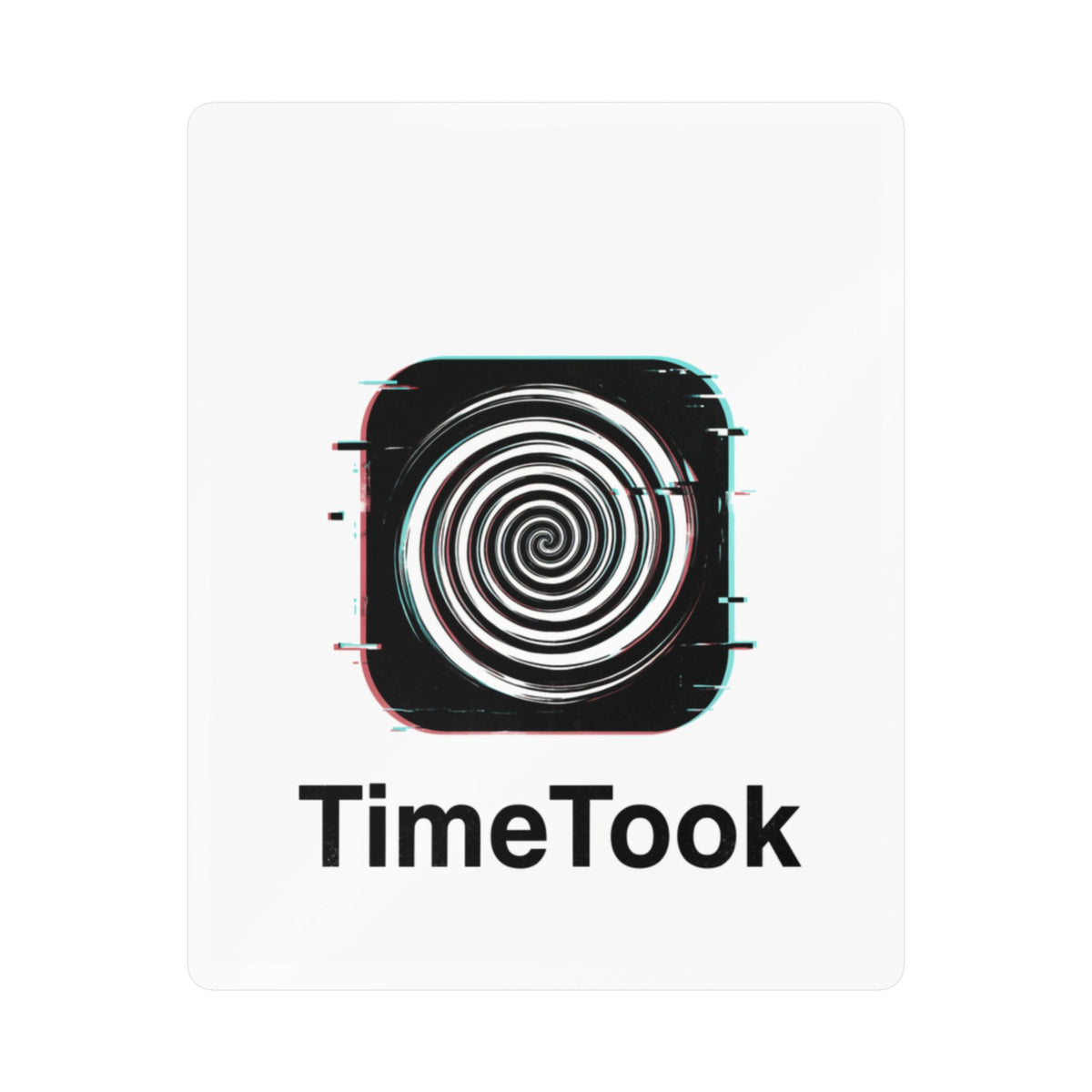 "TimeTook" Kiss-Cut Vinyl Stickers