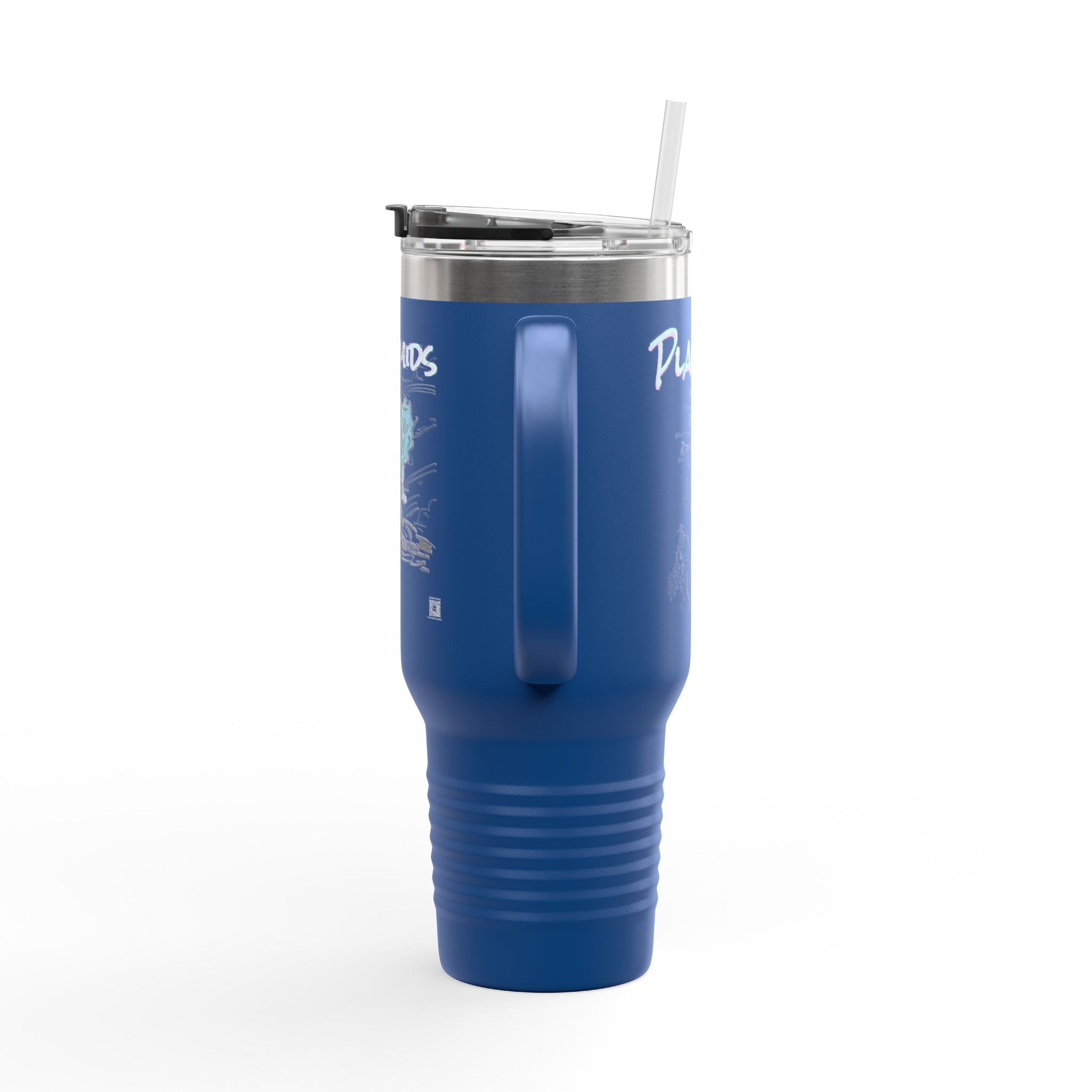 "Plasmids" 40oz Insulated Travel Mug