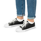 "TimeTook" Men's Low Top Canvas Sneakers