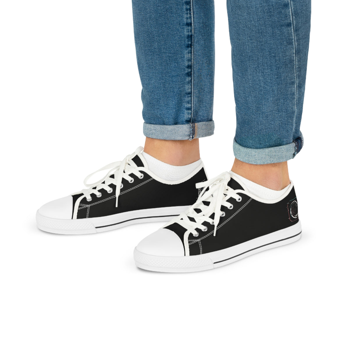 "TimeTook" Men's Low Top Canvas Sneakers