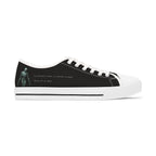 "La Parcela Llama" Zapatillas de Lona Bajas para Mujer