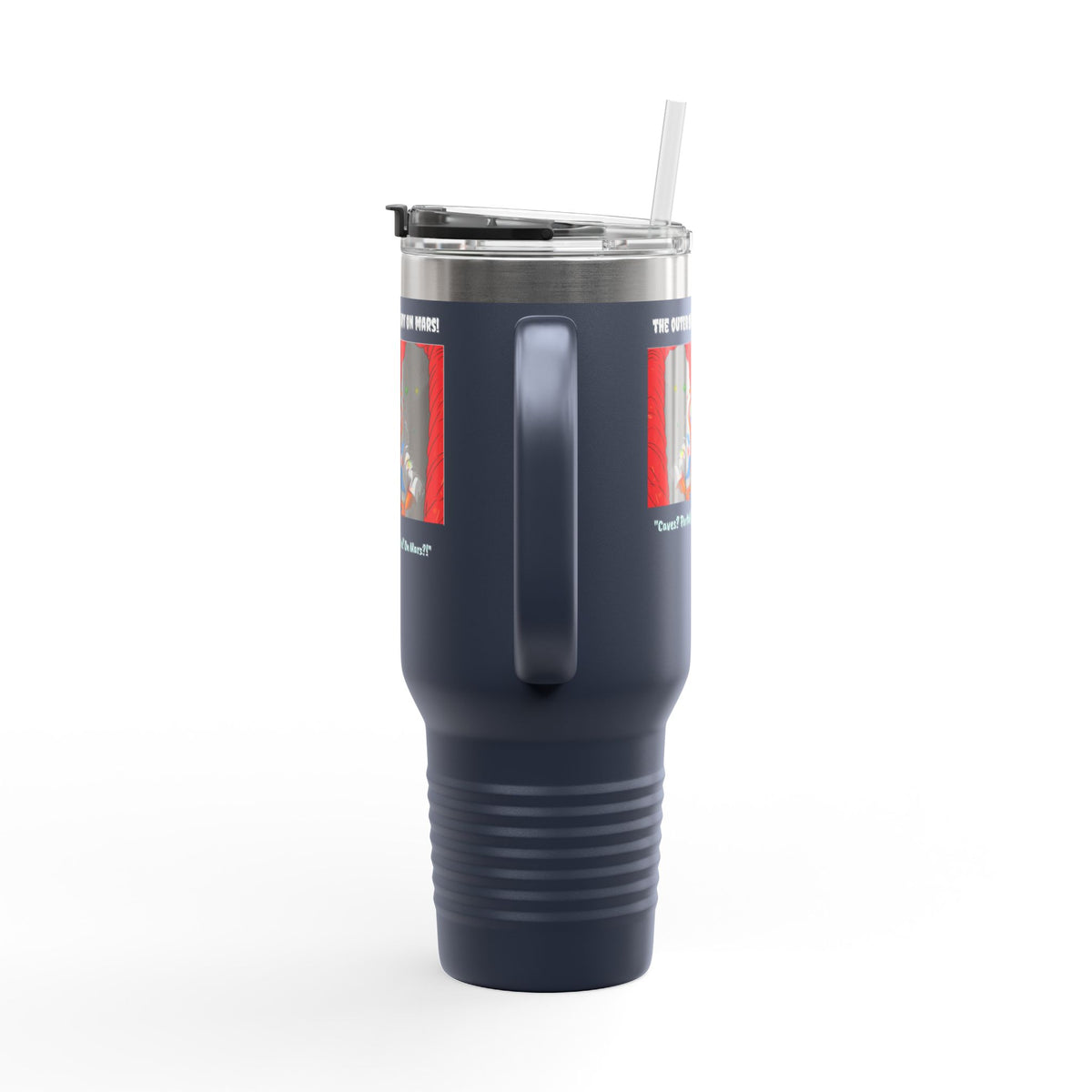 "The Outer Sanctuary on Mars" 40oz Insulated Travel Mug