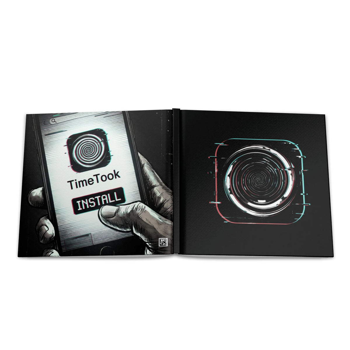 TimeTook |  24-Page SciFi Horror Dystopian Hardcover Graphic Novel and Comic