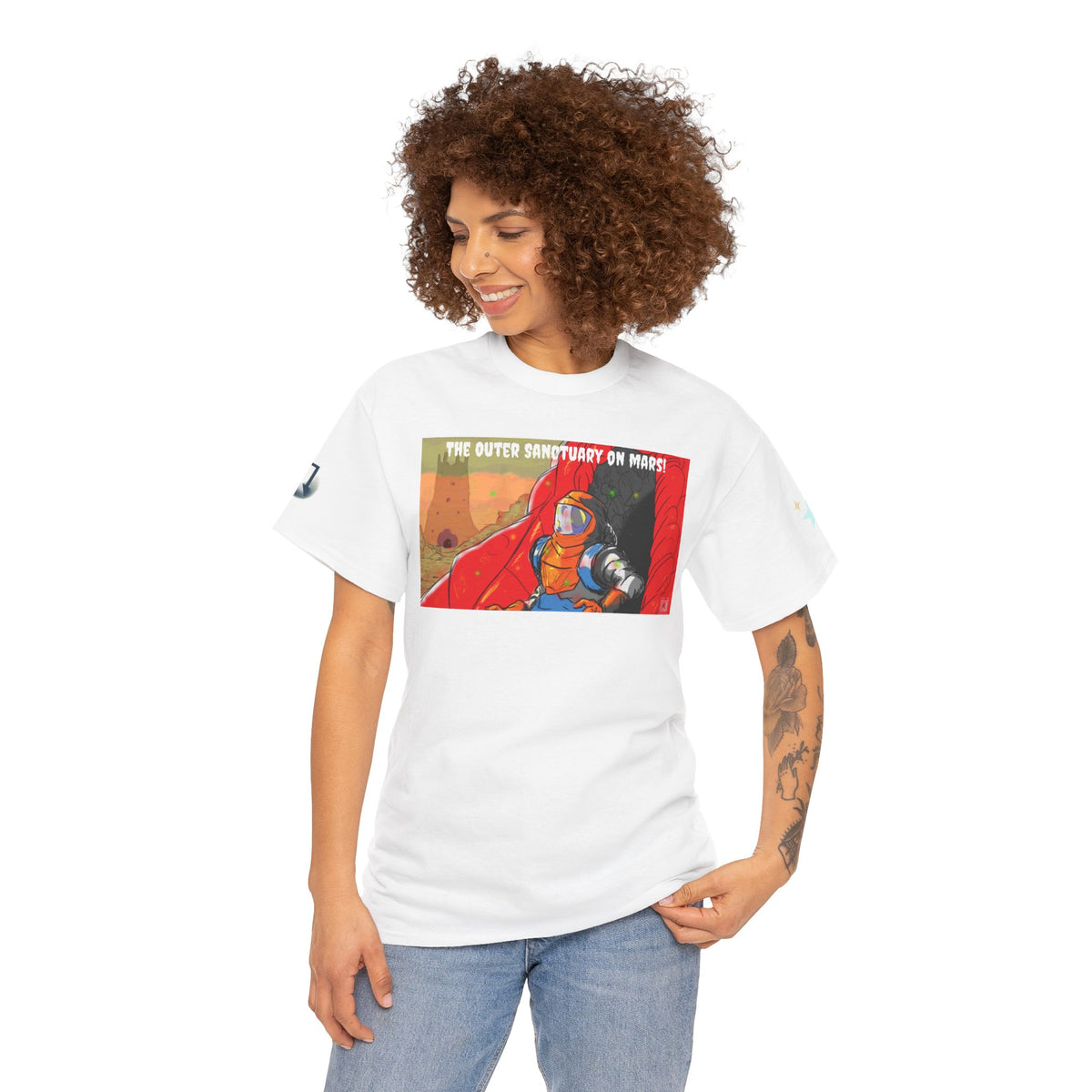 "The Outer Sanctuary on Mars" Heavy Cotton Graphic Tee