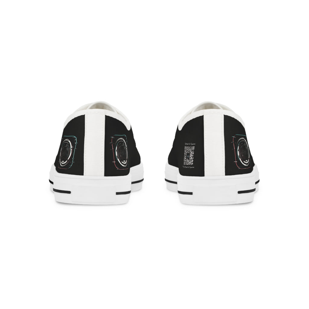 "TimeTook" Men's Low Top Canvas Sneakers