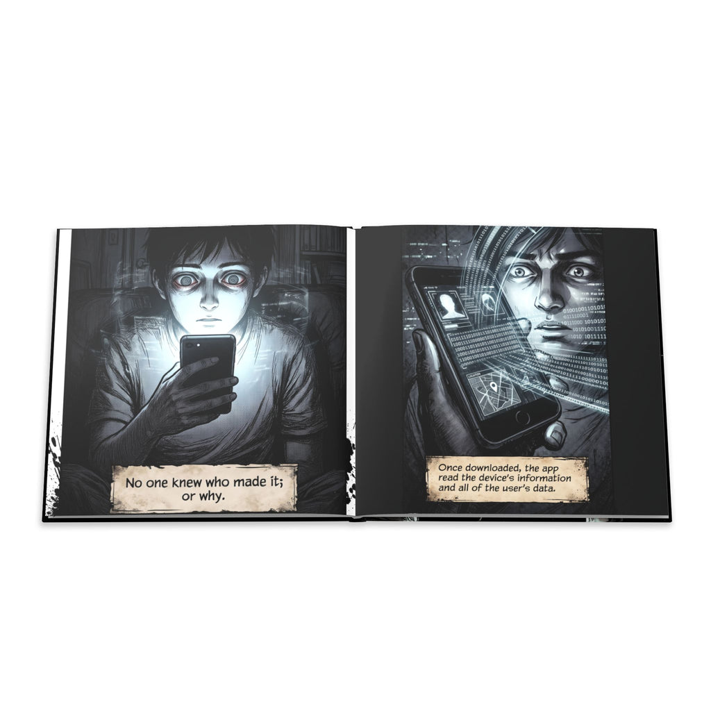 TimeTook |  24-Page SciFi Horror Dystopian Hardcover Graphic Novel and Comic
