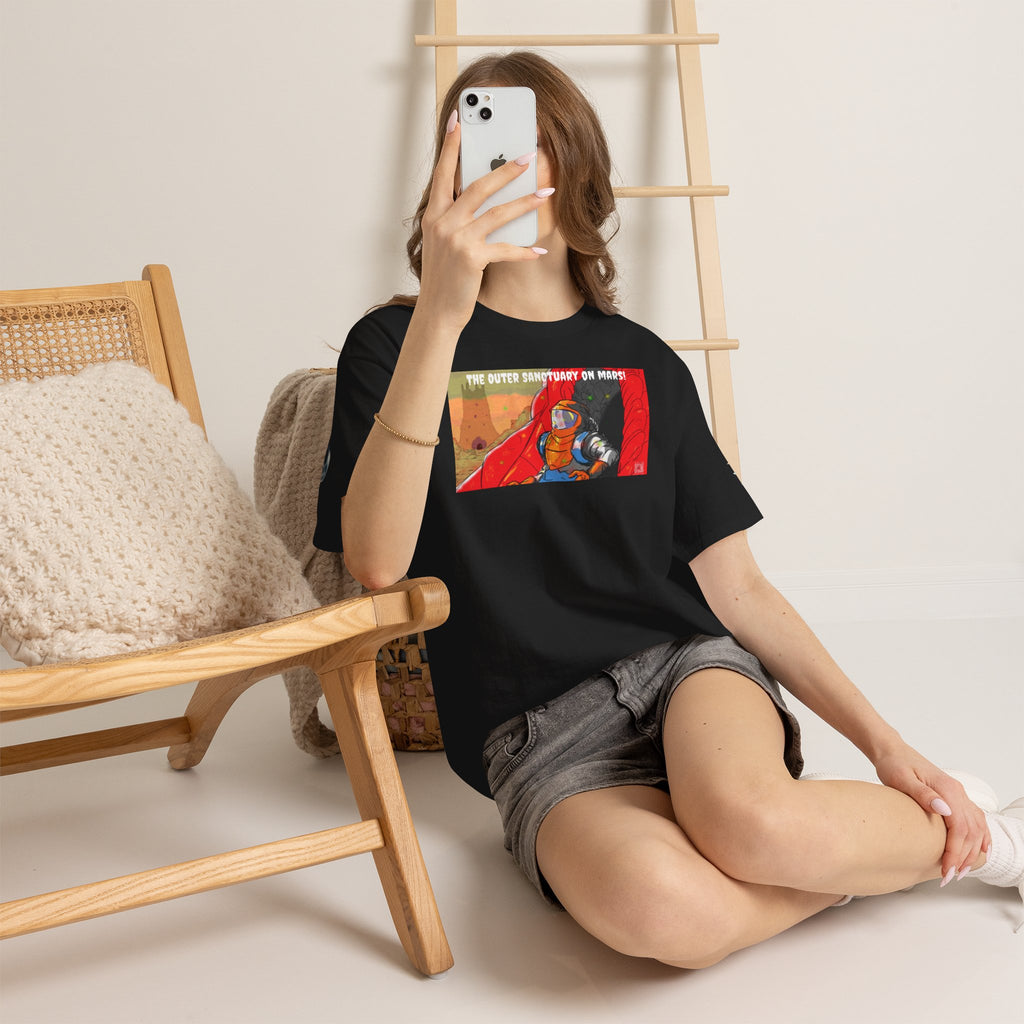 "The Outer Sanctuary on Mars" Heavy Cotton Graphic Tee