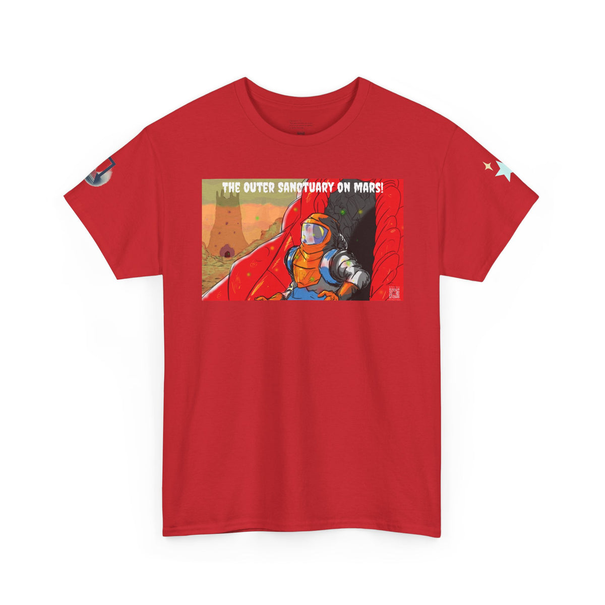 "The Outer Sanctuary on Mars" Heavy Cotton Graphic Tee