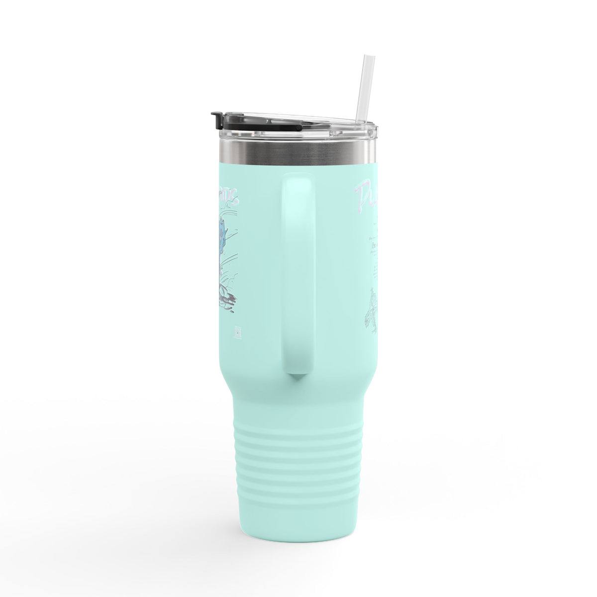 "Plasmids" 40oz Insulated Travel Mug