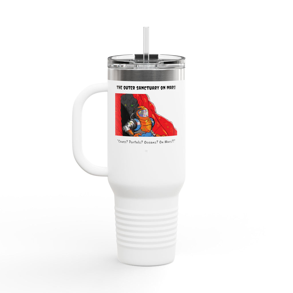 "The Outer Sanctuary on Mars" 40oz Insulated Travel Mug