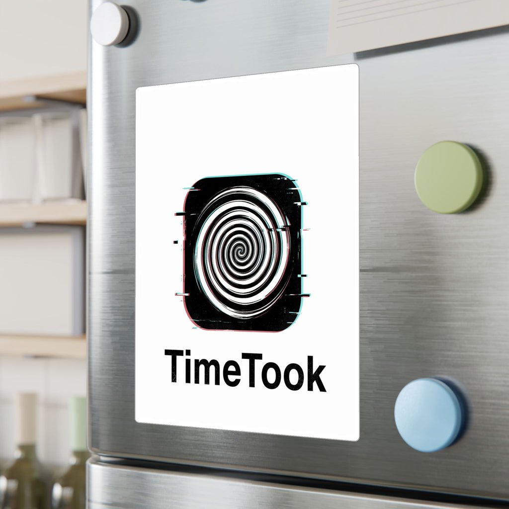 "TimeTook" Kiss-Cut Vinyl Stickers