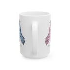 "Male and Female Energy Plasmids" Ceramic Mug