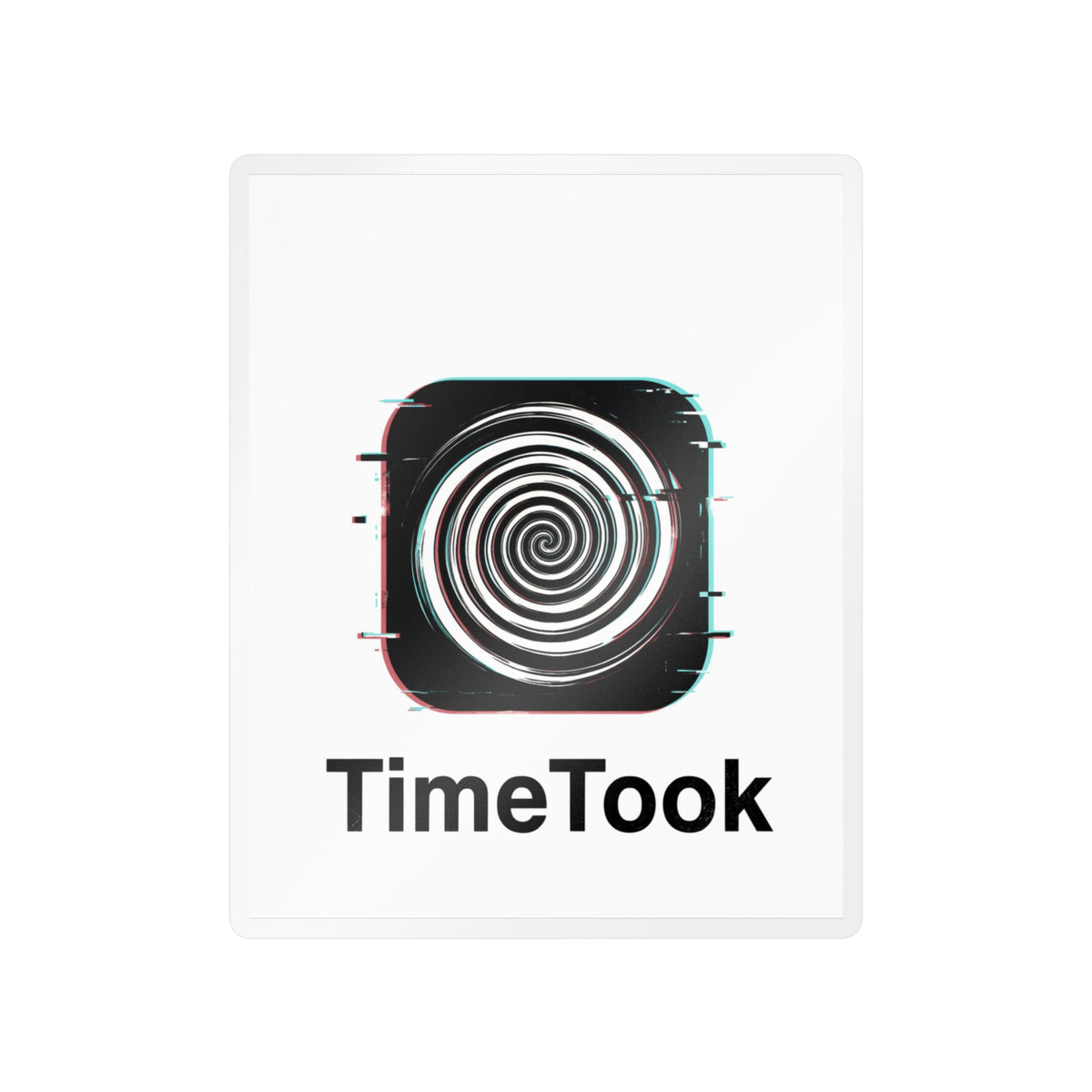 "TimeTook" Kiss-Cut Vinyl Stickers