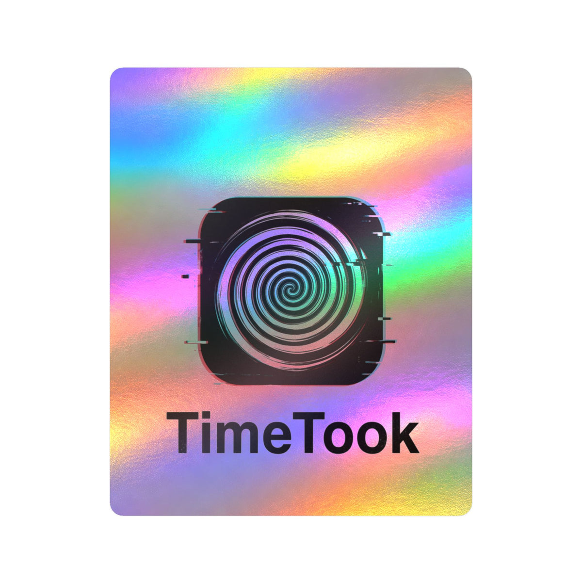 "TimeTook" Kiss-Cut Vinyl Stickers