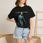 Camiseta Gráfica Unisex "Pallid — La Parcela Llama" | Negro o Azul Marino Comfort Colors
