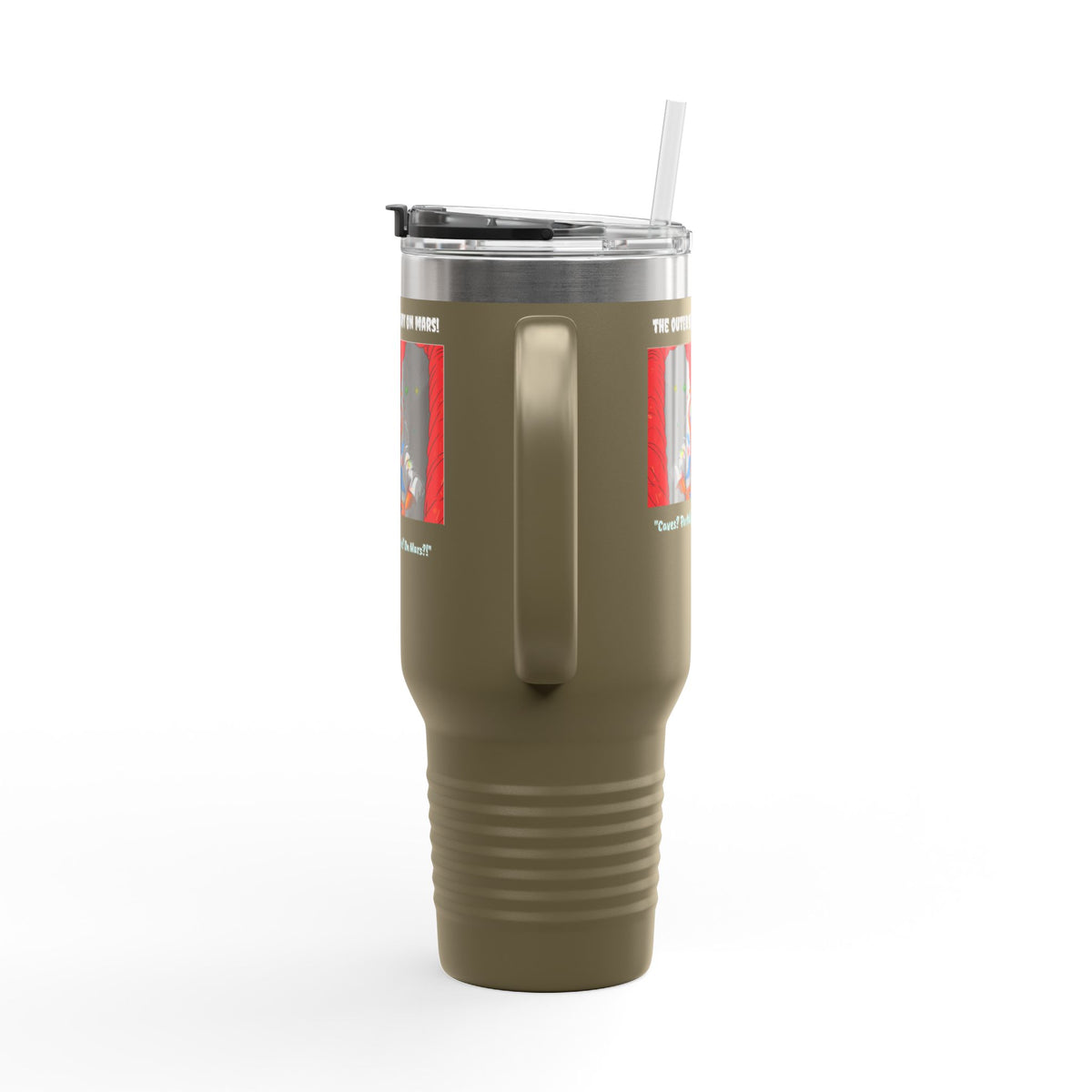 "The Outer Sanctuary on Mars" 40oz Insulated Travel Mug
