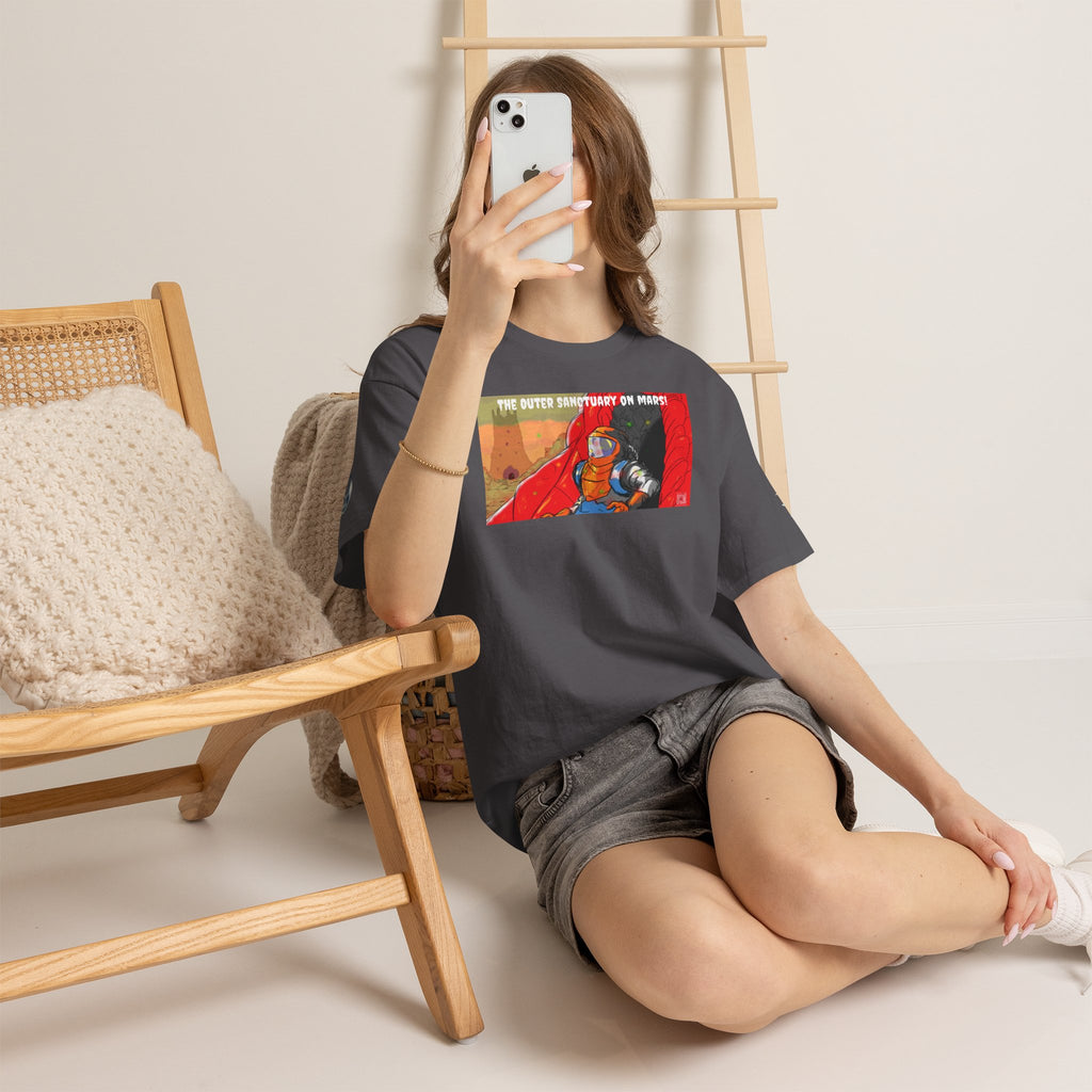 "The Outer Sanctuary on Mars" Heavy Cotton Graphic Tee