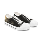 "La Parcela Llama" Zapatillas de Lona Bajas para Mujer