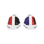 "The Outer Sanctuary on Mars" Men's Low Top Canvas Sneakers