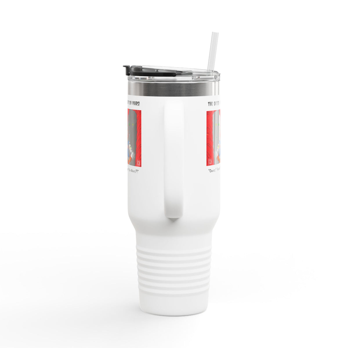 "The Outer Sanctuary on Mars" 40oz Insulated Travel Mug