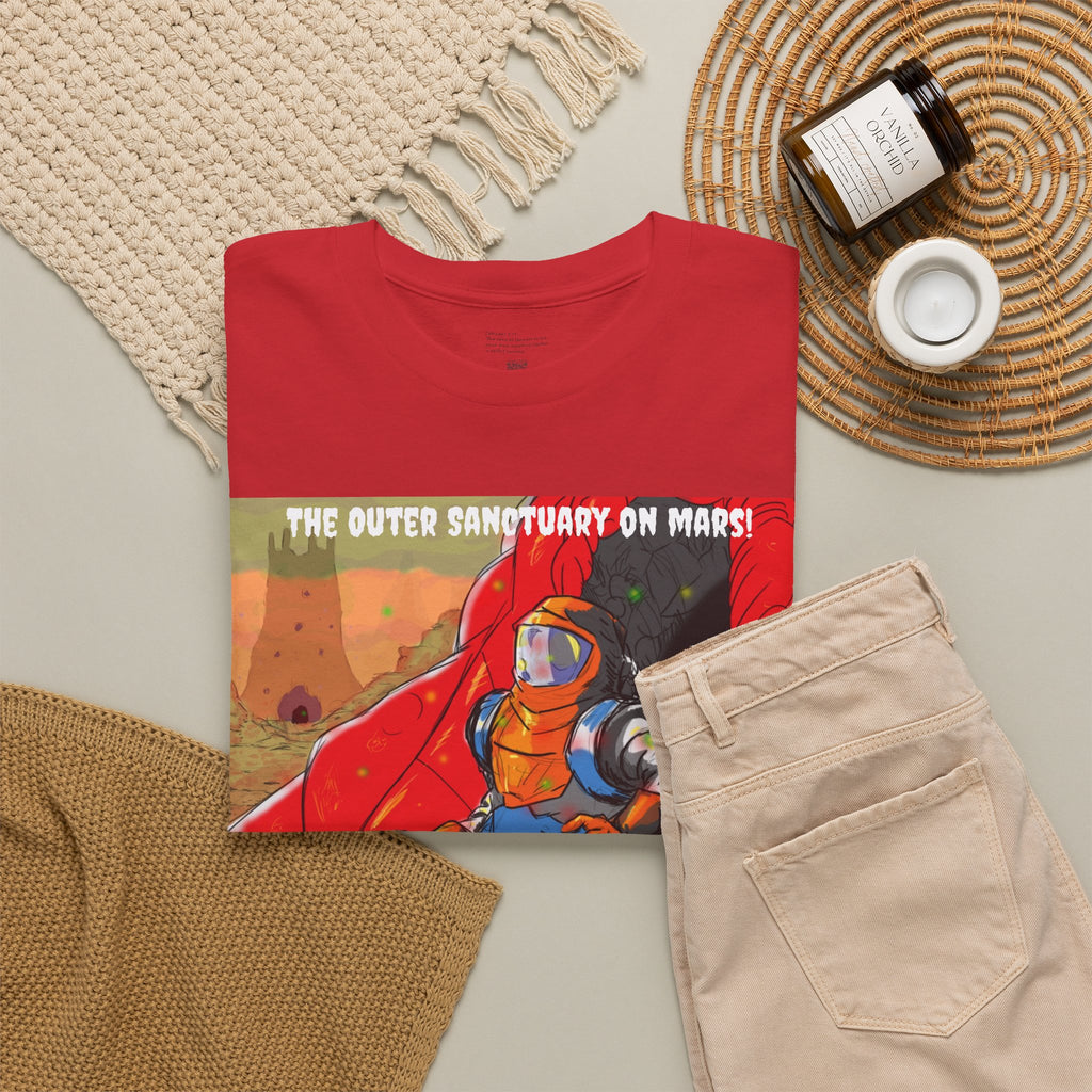 "The Outer Sanctuary on Mars" Heavy Cotton Graphic Tee