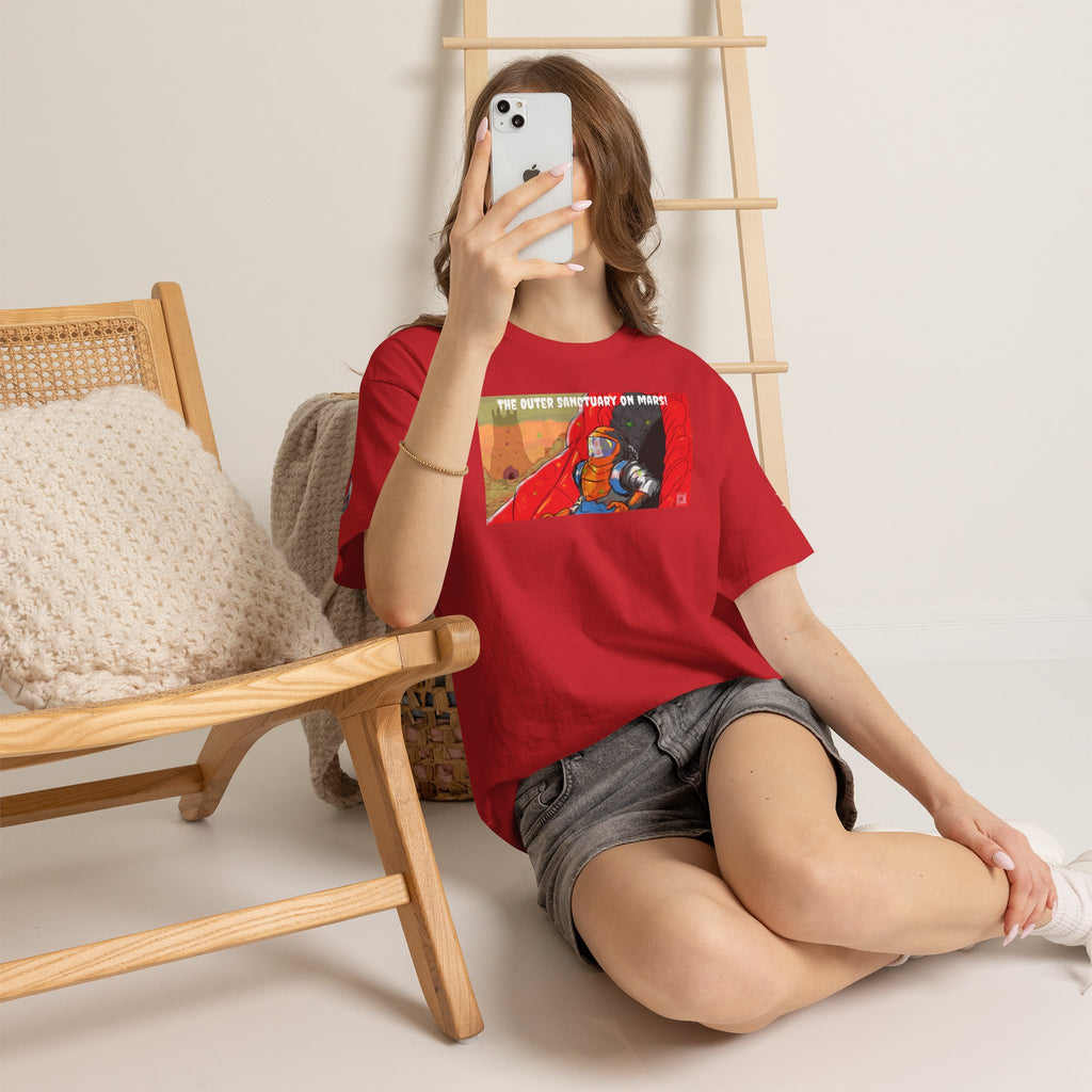 "The Outer Sanctuary on Mars" Heavy Cotton Graphic Tee