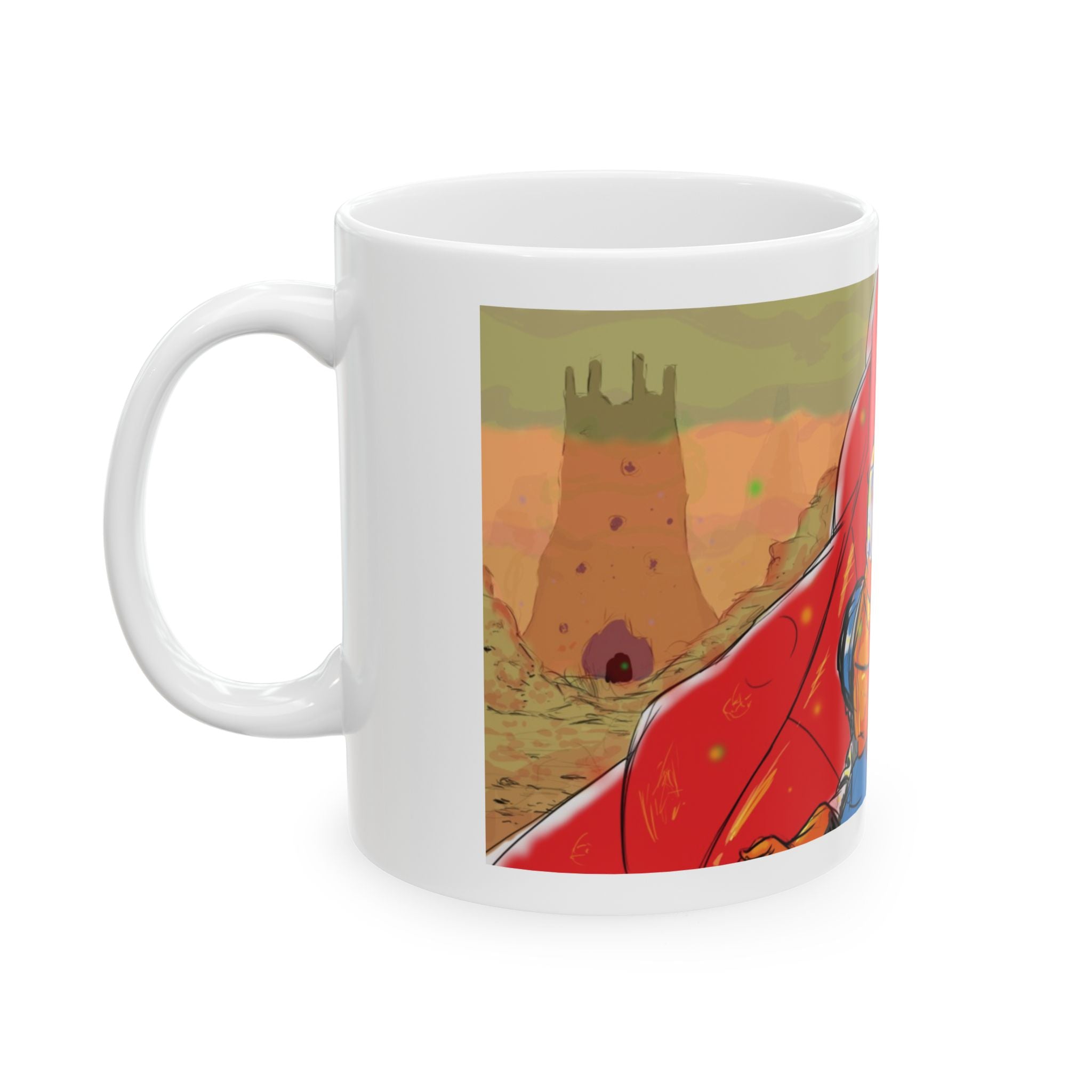"The Outer Sanctuary on Mars" Ceramic Mug (11oz & 15oz)