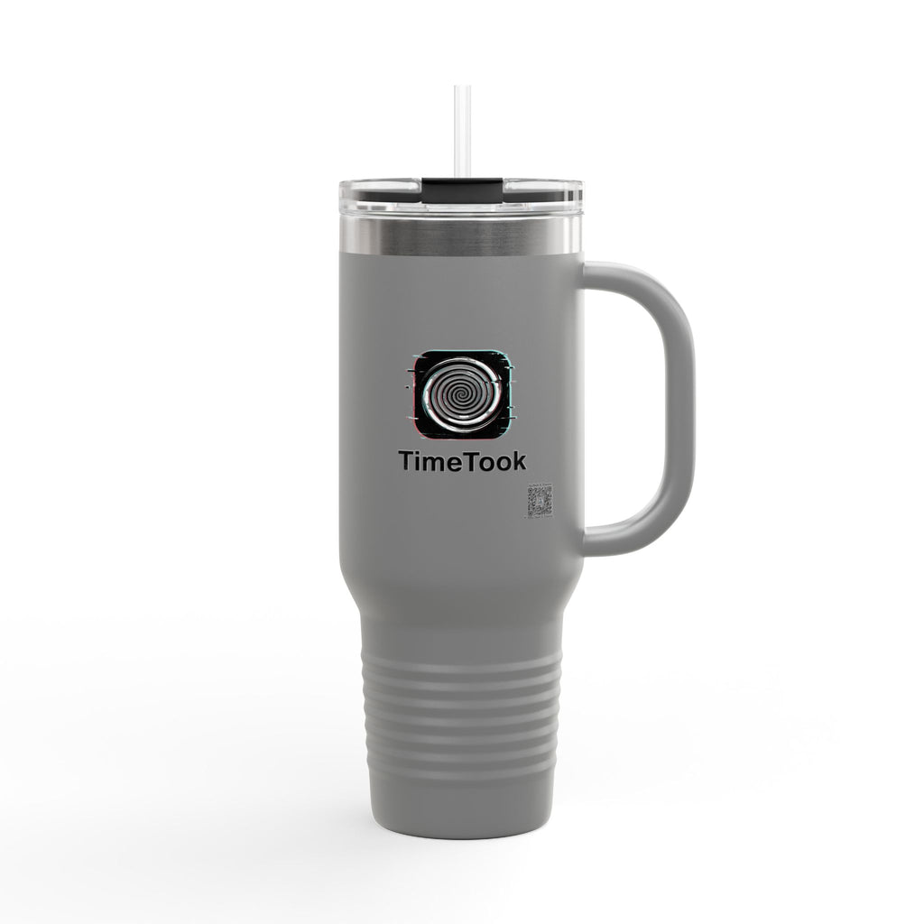 "TimeTook" 40oz Insulated Travel Mug