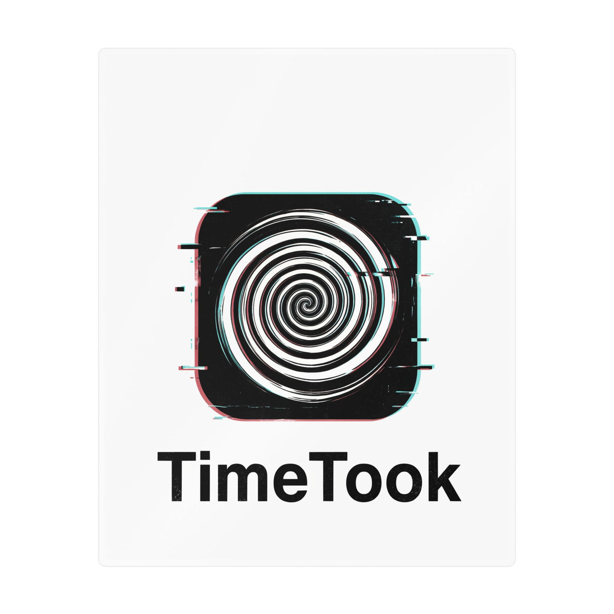 "TimeTook" Kiss-Cut Vinyl Stickers