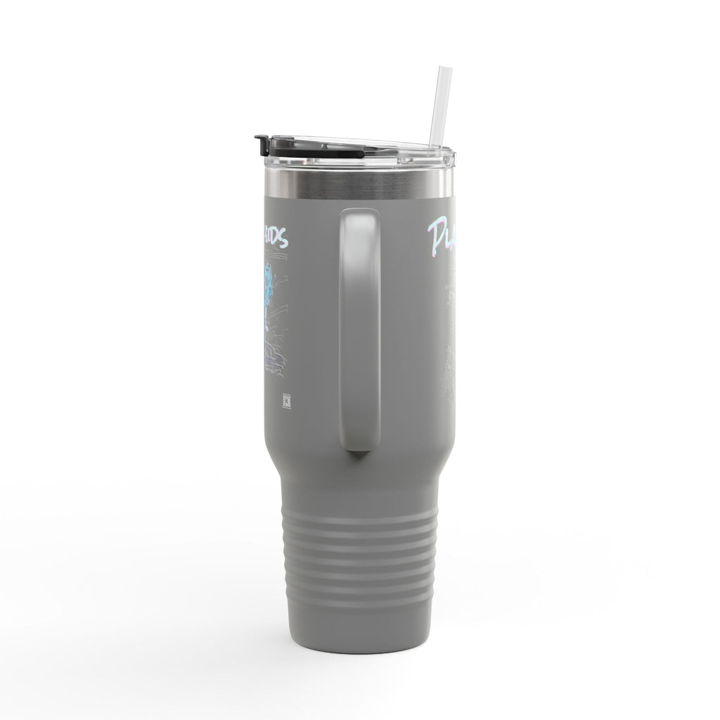 "Plasmids" 40oz Insulated Travel Mug